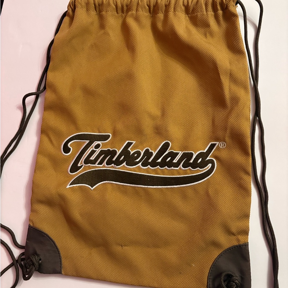 Timberland Brown Drawstring Bag - Picture 2 of 5